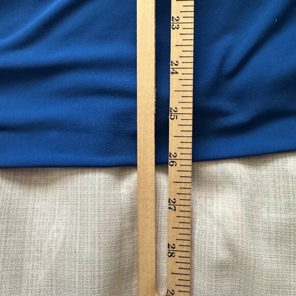 Chicos Womens Blue 3/4 Sleeve Button Detail Top Size 4 (XL) Minimalist Academia - Picture 8 of 8